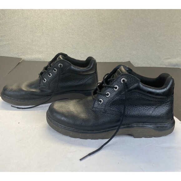 Dr. Martens Esteem Black Leather Industrial Non Slip Lace Up Work Chukka Boot 11 - Picture 1 of 15